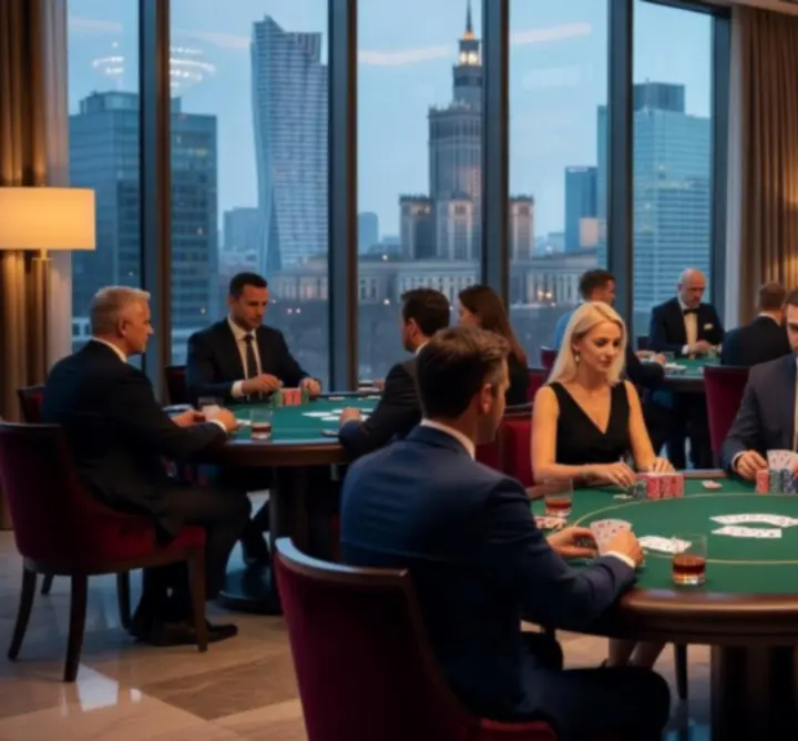 Event pokerowy zorganizowany dla firm w Warszawie
